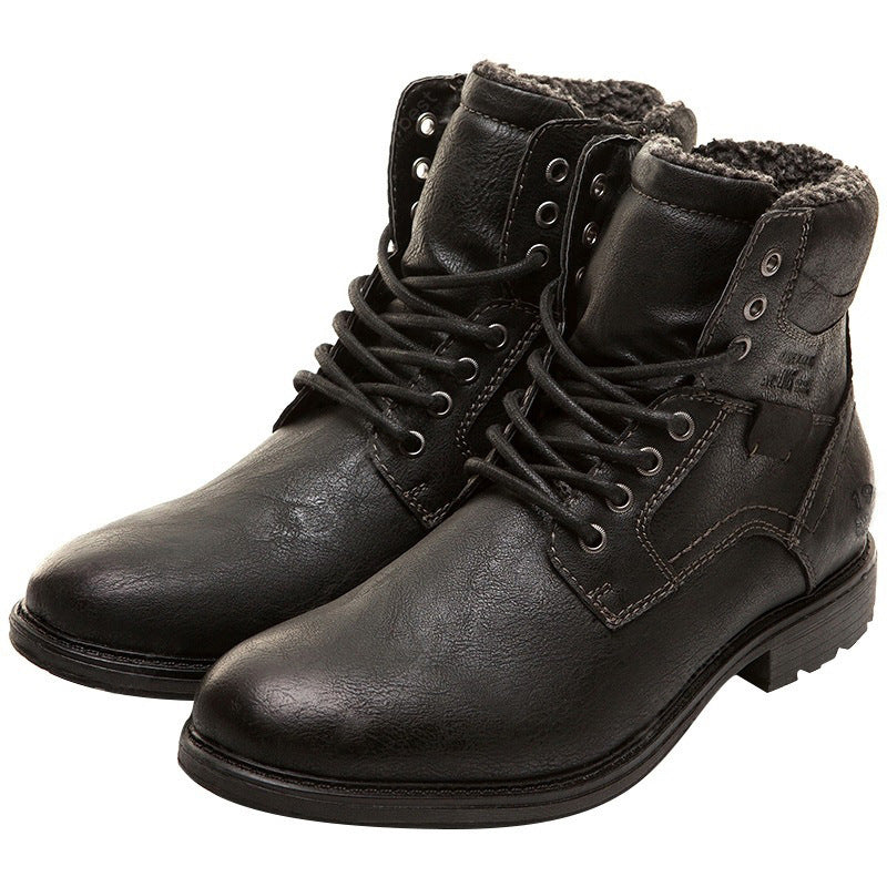 Sarah Express Men's Classic Lace-Up Winter Boots