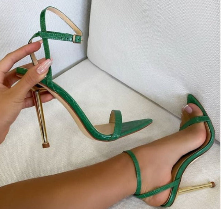 Sarah Express Pointed Toe Stiletto Sandals