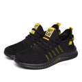 Sarah Express Lightweight Breathable Men's Casual Sneakers Yellow