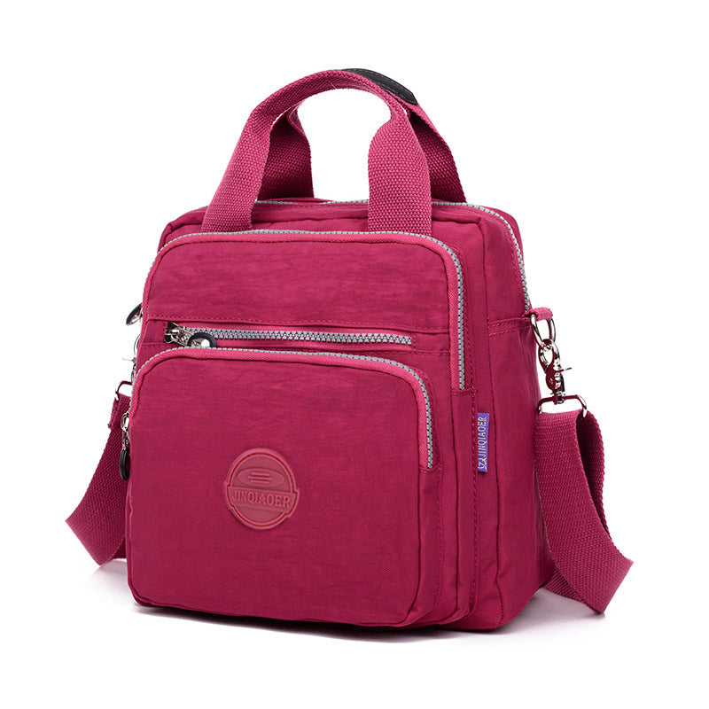 Sarah Express Multi-Functional Nylon Shoulder Crossbody Bag