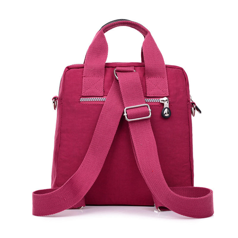 Sarah Express Multi-Functional Nylon Shoulder Crossbody Bag