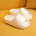 Sarah Express Unisex EVA Platform Slides Couple Slippers White