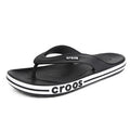 Sarah Express Lightweight EVA Casual Thong Sandals Black
