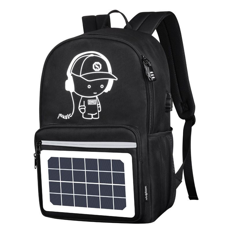 Sarah Express Solar Powered Charging Street Style Backpack