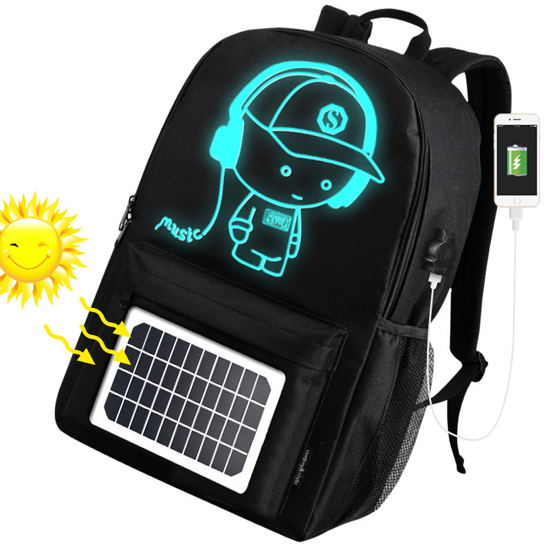 Sarah Express Solar Powered Charging Street Style Backpack Solar backpack