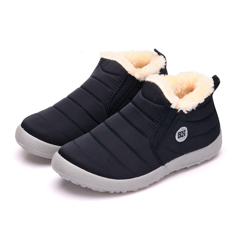 Sarah Express Unisex Waterproof Slip-On Winter Ankle Boots