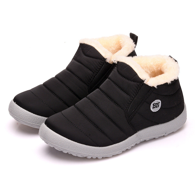 Sarah Express Unisex Waterproof Slip-On Winter Ankle Boots