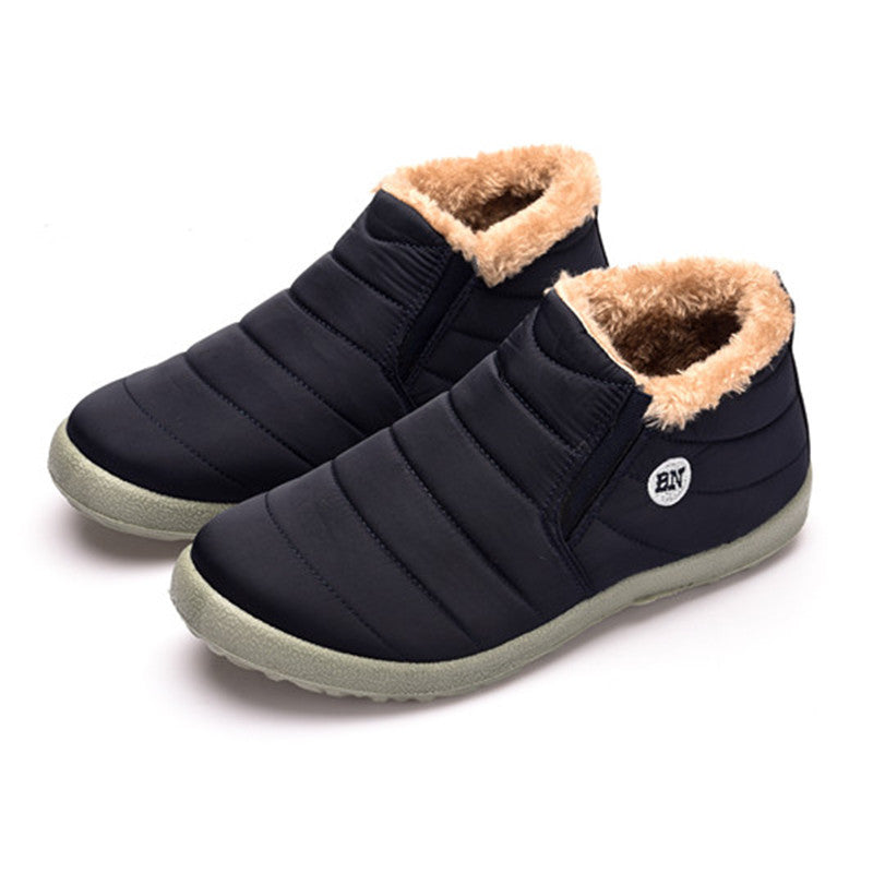 Sarah Express Unisex Waterproof Slip-On Winter Ankle Boots