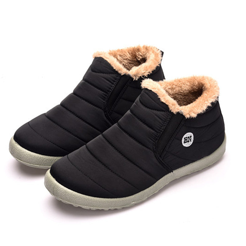 Sarah Express Unisex Waterproof Slip-On Winter Ankle Boots