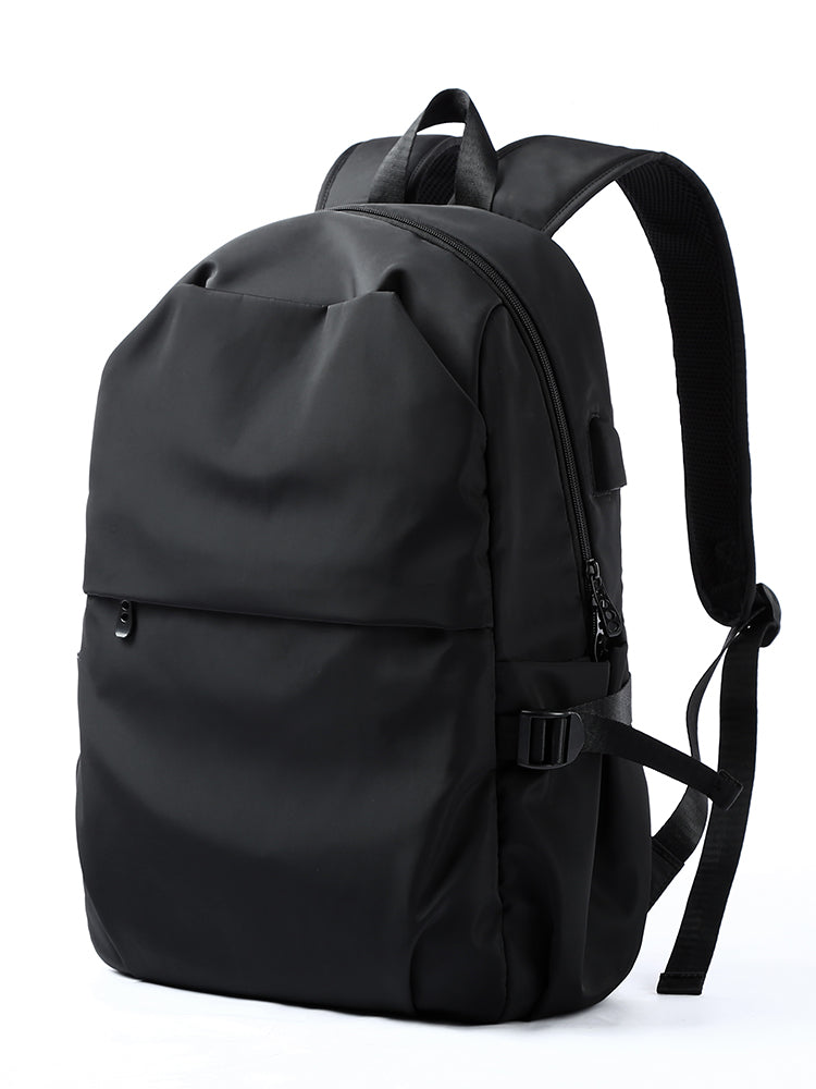 Sarah Express Casual Oxford Fabric Laptop Backpack Black