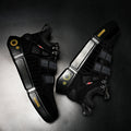 Sarah Express Men's Breathable Mesh Casual Sneakers Black