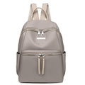 Sarah Express Oxford Cloth Everyday Casual Backpack Khaki