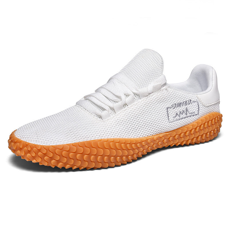 Sarah Express Breathable Woven Casual Men's Sneakers White