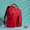 Sarah Express Structured Mommy Backpack With Changing Mat Red