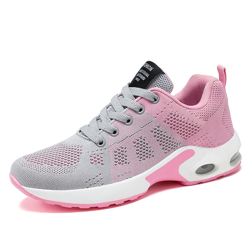 Breathable Mesh Lace-Up Casual Sneakers – lace-up detail alternate view 5