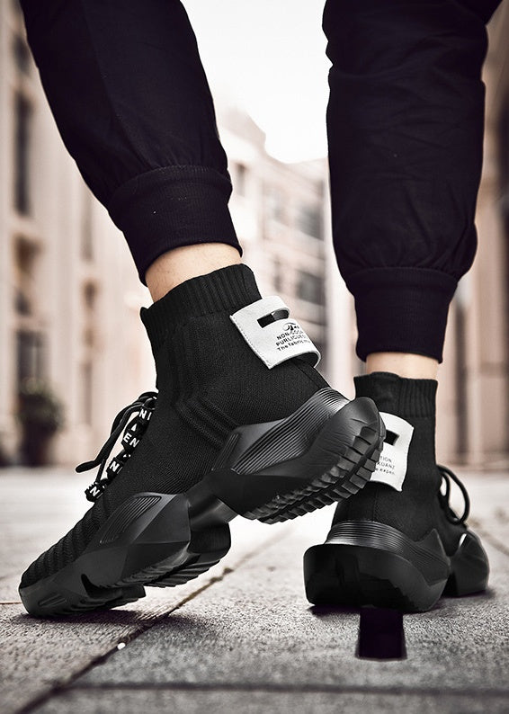 Sarah Express Men's Casual Mesh Sock Sneakers