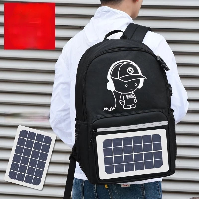 Sarah Express Solar Powered Charging Street Style Backpack