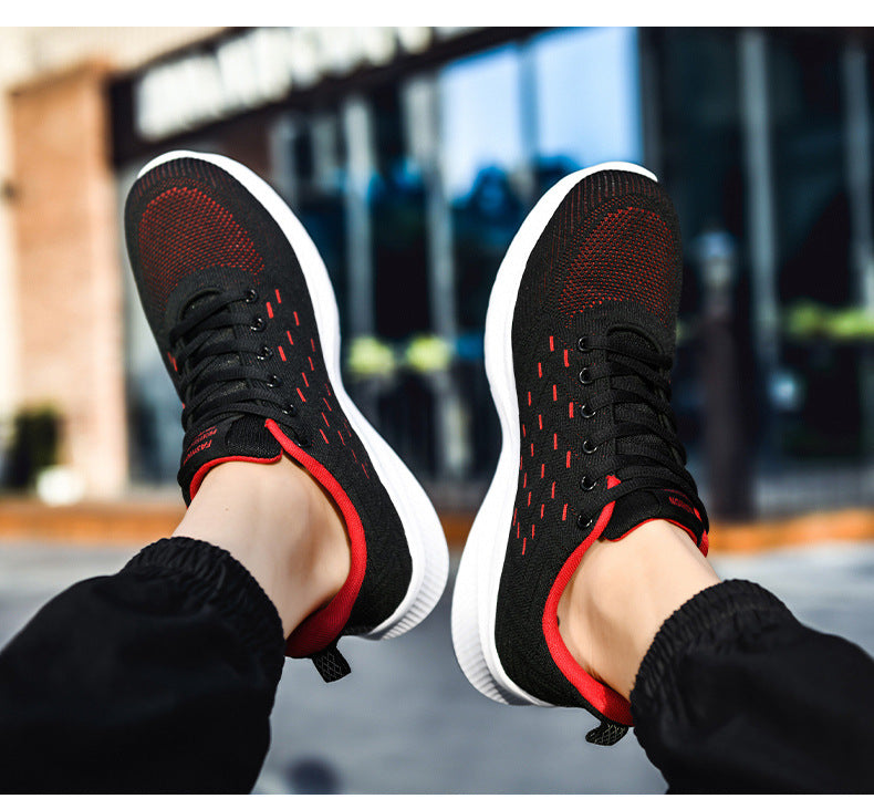 Sarah Express Lightweight Woven Casual Men's Running Sneakers