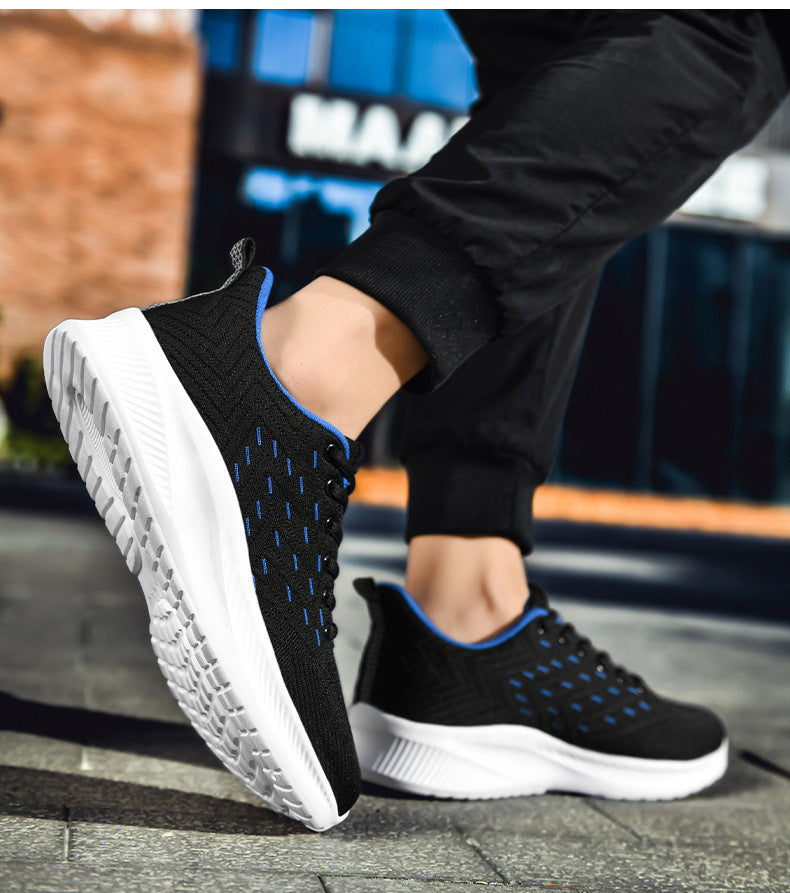 Sarah Express Lightweight Woven Casual Men's Running Sneakers