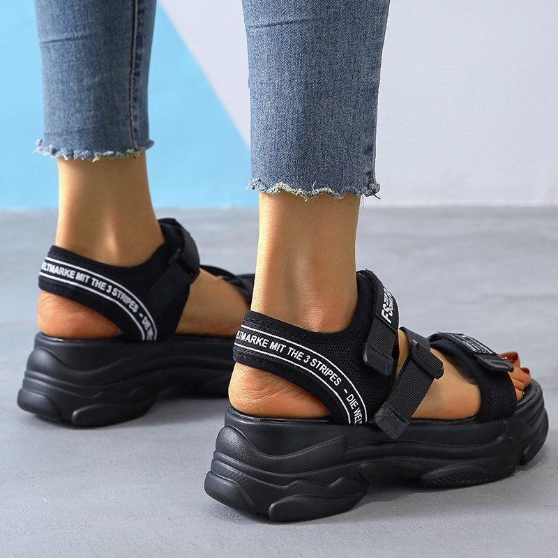 Sarah Express Women's Platform Sports Sandals