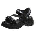 Sarah Express Women's Platform Sports Sandals Black