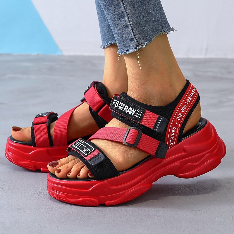 Sarah Express Women's Platform Sports Sandals