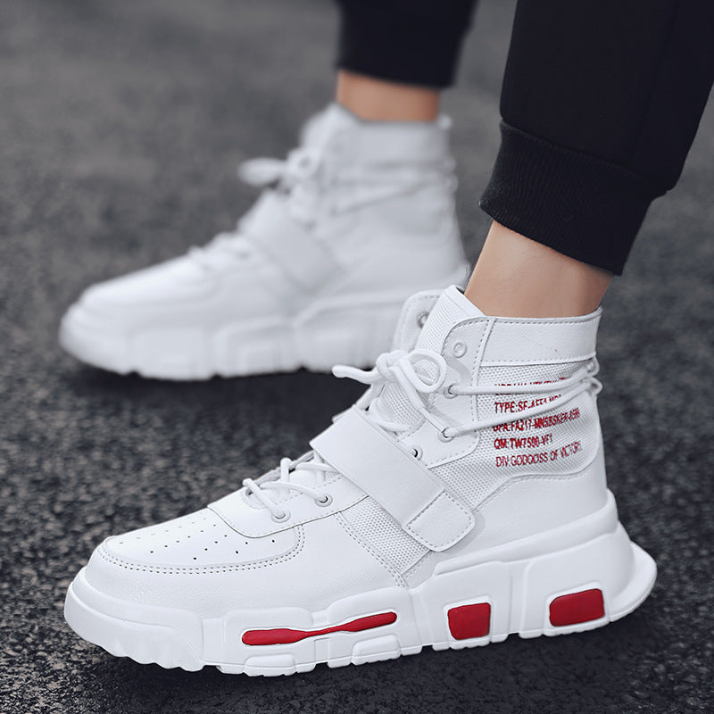 Sarah Express Men's Casual Lightweight High Top Sneakers