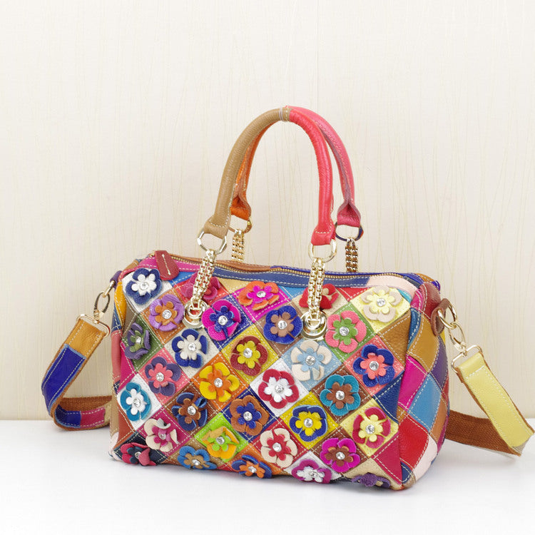 Sarah Express Floral Patchwork Shoulder Bag