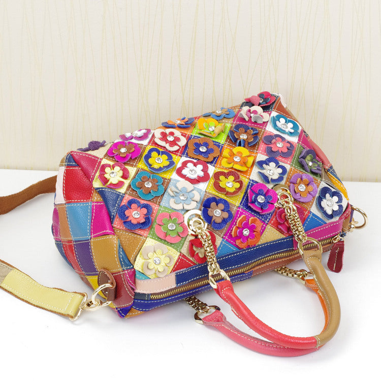 Sarah Express Floral Patchwork Shoulder Bag