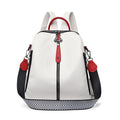 Sarah Express Artistic Patterned Women's Convertible Shoulder Bag White