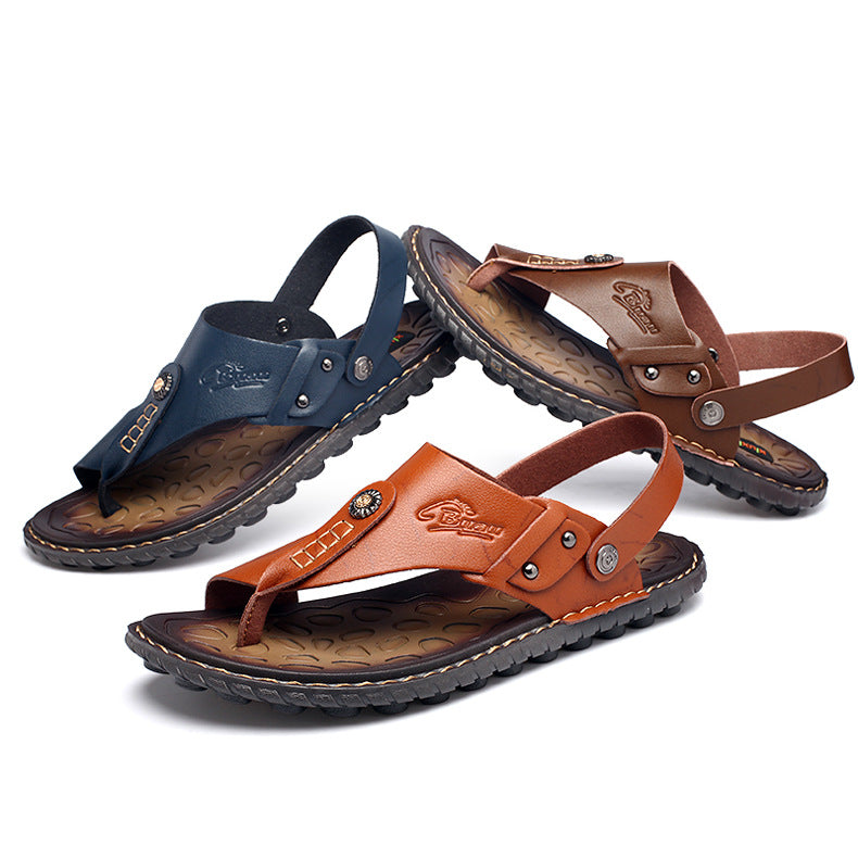 Sarah Express Men's Casual Non-Slip Beach Sandals