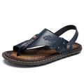 Sarah Express Men's Casual Non-Slip Beach Sandals Blue