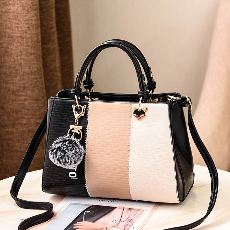 Sarah Express Structured Colorblock Shoulder Handbag A