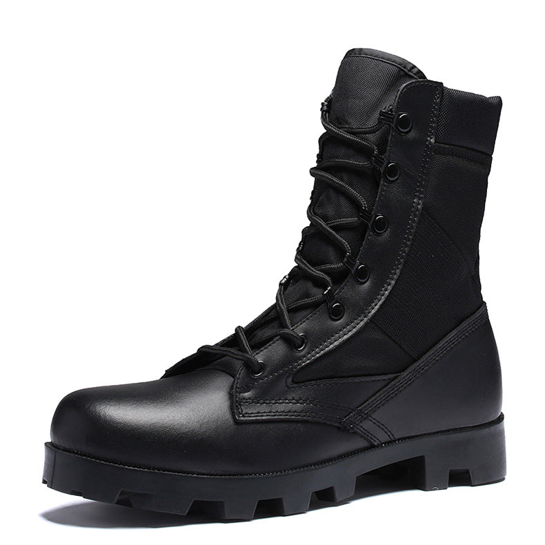 Sarah Express Men's Tactical Combat Ankle Boots 1 Style Black