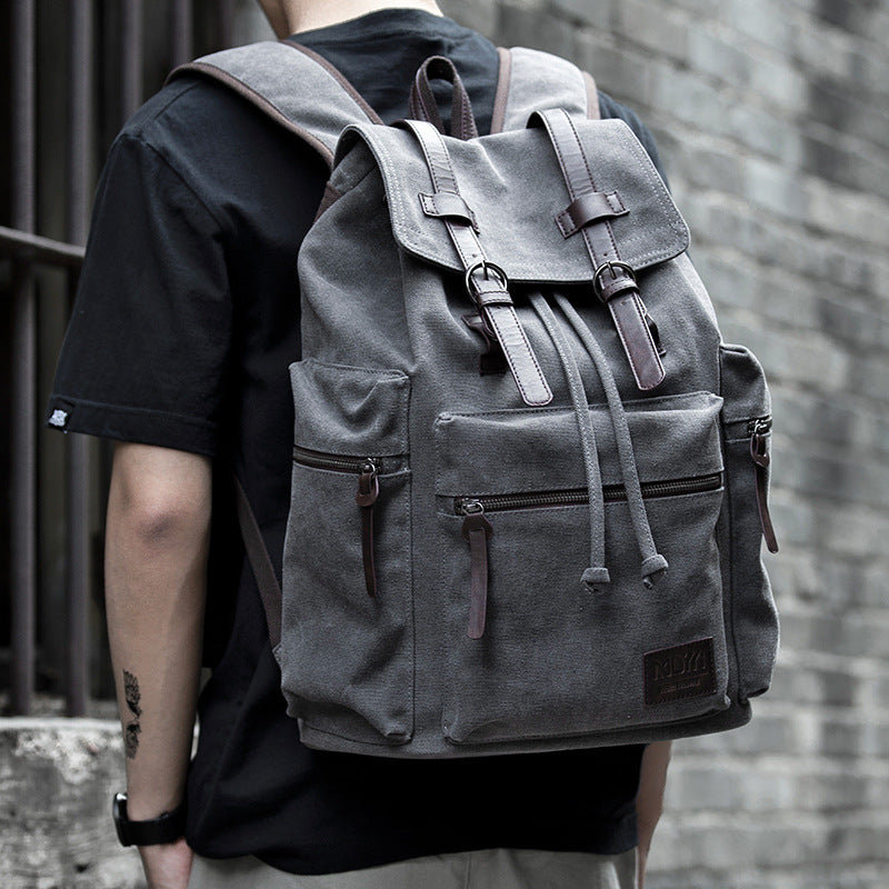 Sarah Express Retro Canvas Backpack for Daily Travel