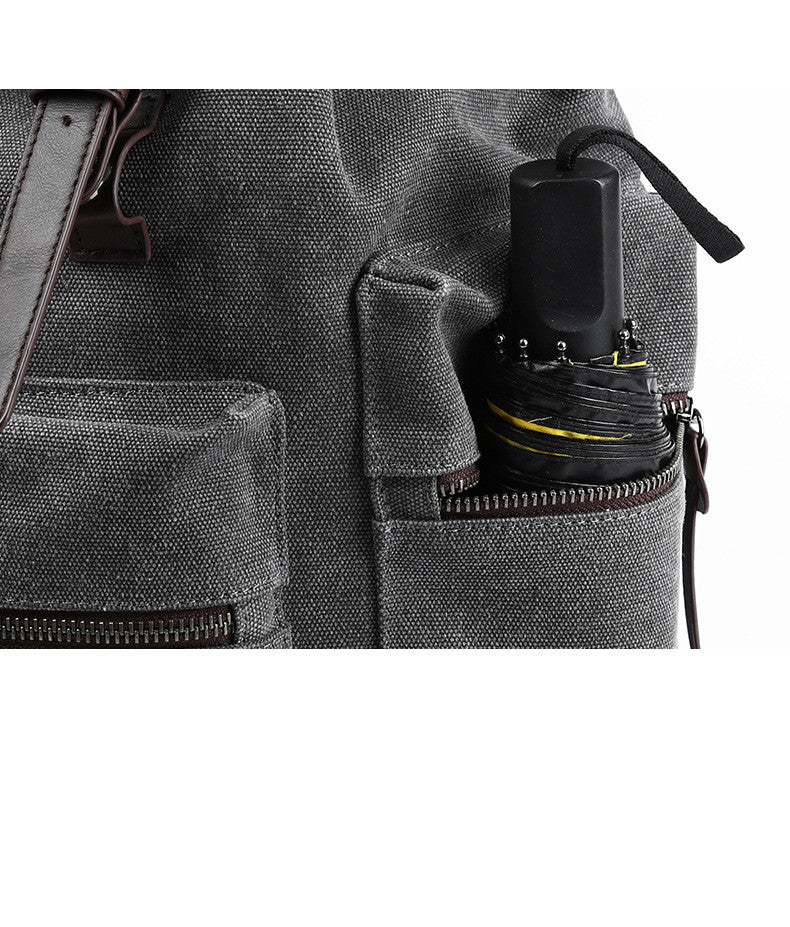 Sarah Express Retro Canvas Backpack for Daily Travel