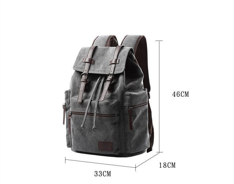 Sarah Express Retro Canvas Backpack for Daily Travel