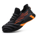 Sarah Express Lightweight Protective Work Shoes for Men Orange