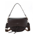 Sarah Express Retro Adjustable Strap Messenger Shoulder Bag Black