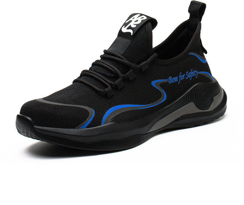 Sarah Express Men's Lightweight Indestructible Work Safety Sneakers