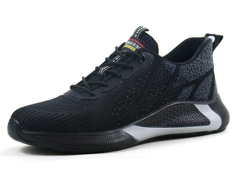 Sarah Express Men's Lightweight Indestructible Work Safety Sneakers
