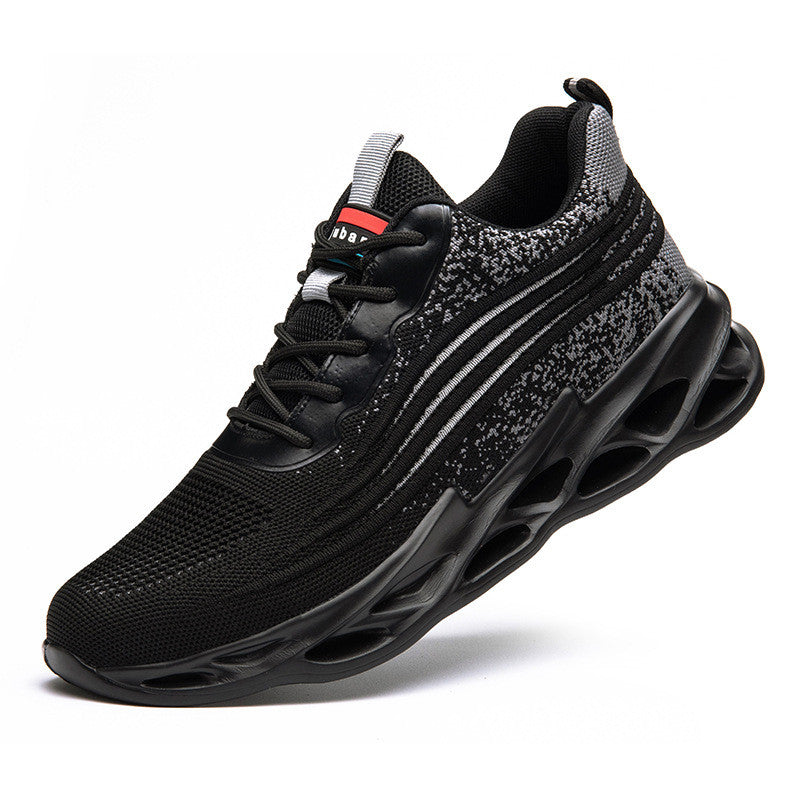 Sarah Express Men's Lightweight Indestructible Work Safety Sneakers