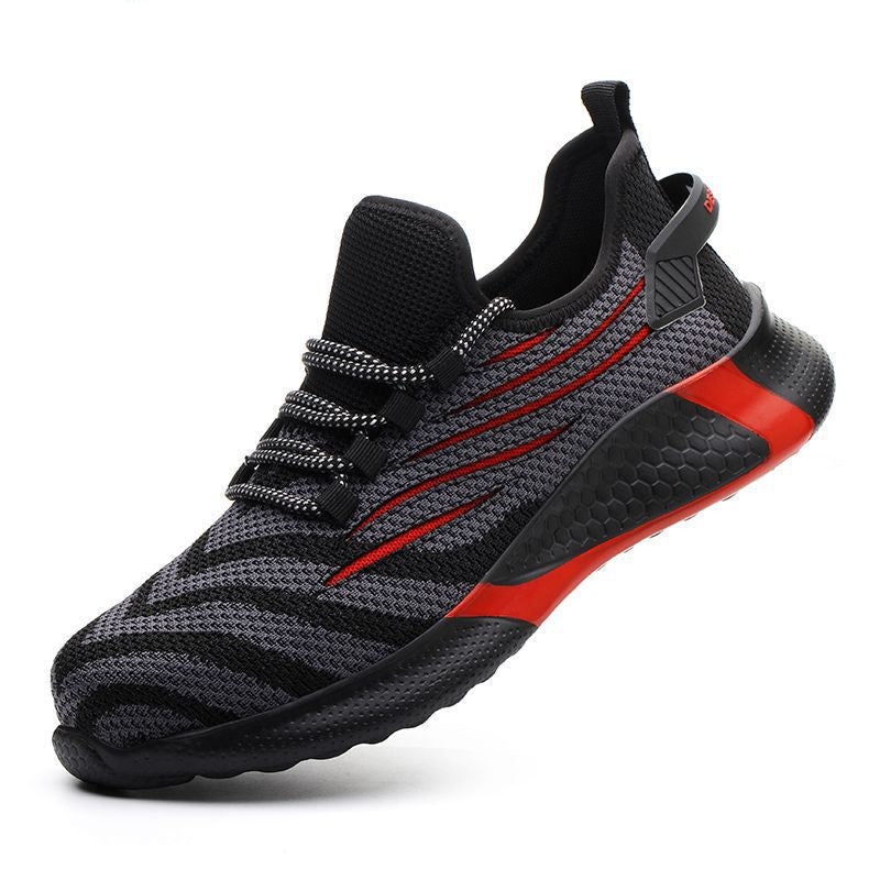Sarah Express Men's Lightweight Indestructible Work Safety Sneakers