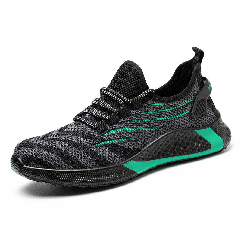 Sarah Express Men's Lightweight Indestructible Work Safety Sneakers