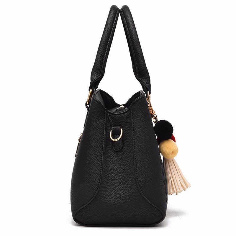 Sarah Express Structured Crossbody Handbag with Tassel Charm