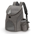 Sarah Express Ventilated Mesh Pet Travel Backpack Grey