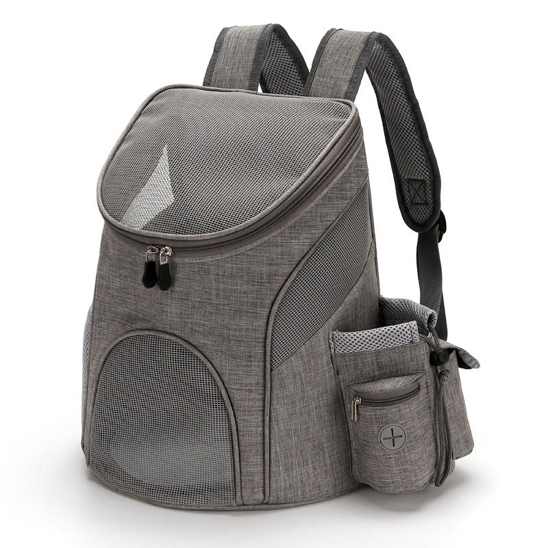 Sarah Express Ventilated Mesh Pet Travel Backpack Grey