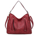 Sarah Express Retro Style EVA Messenger Shoulder Bag Red 1PC