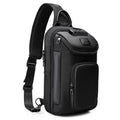 Sarah Express Modern Casual Men's Chest Sling Bag Black