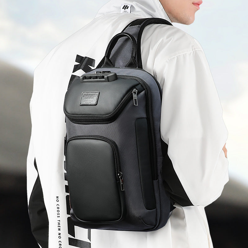 Sarah Express Modern Casual Men's Chest Sling Bag